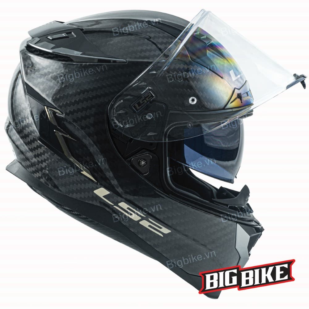 mu bao hiem ls2 carbon ff327 challenger 04