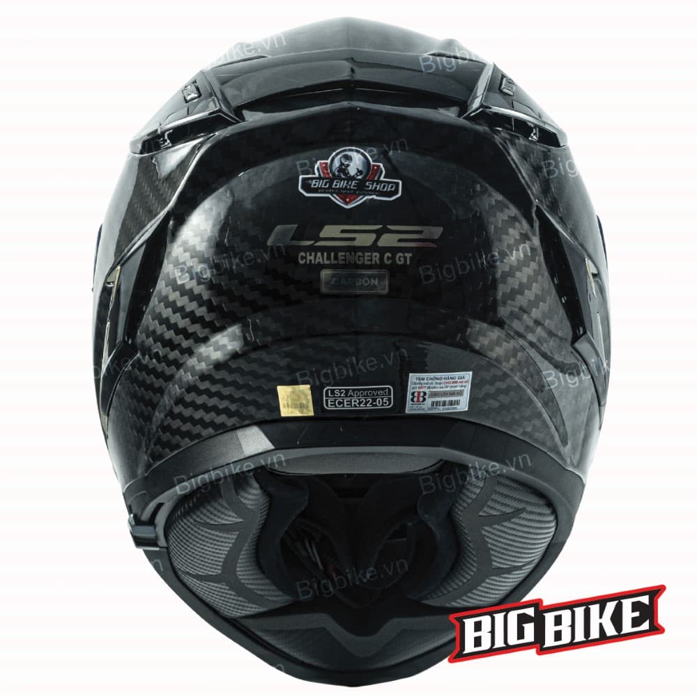 mu bao hiem ls2 carbon ff327 challenger 06