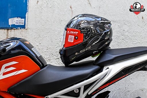 mũ bảo hiểm fullface carbon