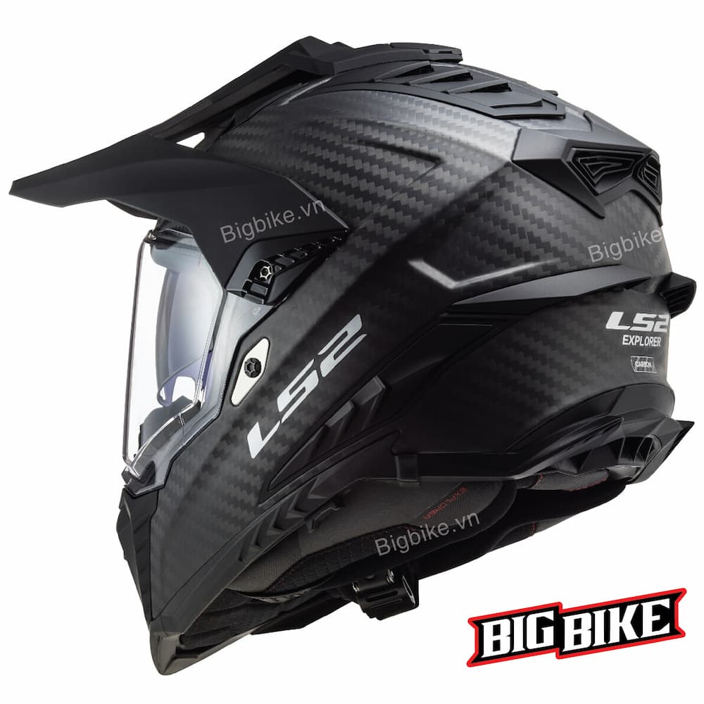 mũ dual sport LS2 MX701 Explorer C Carbon