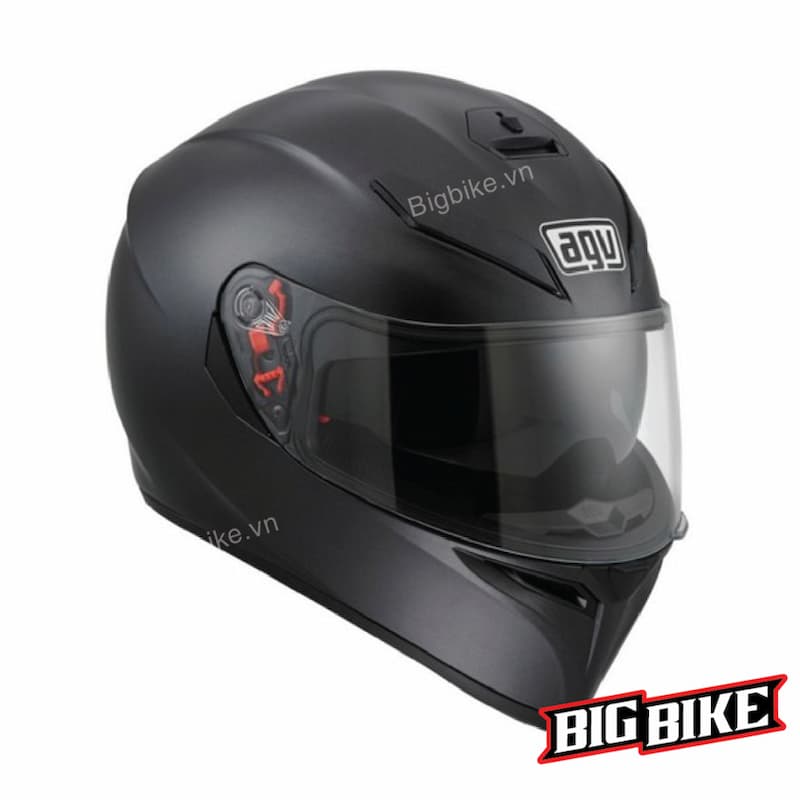 4-dong-agv-k3-sv-matt-black-cho-biker-yeu-thich-su-toi-gian dòng agv kv3 sv matt black cho biker yêu thích sự tối giản