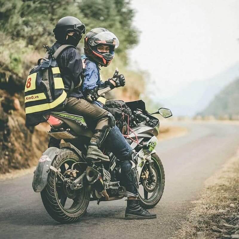 balo đi phượt thường chứa rất nhiều đồ