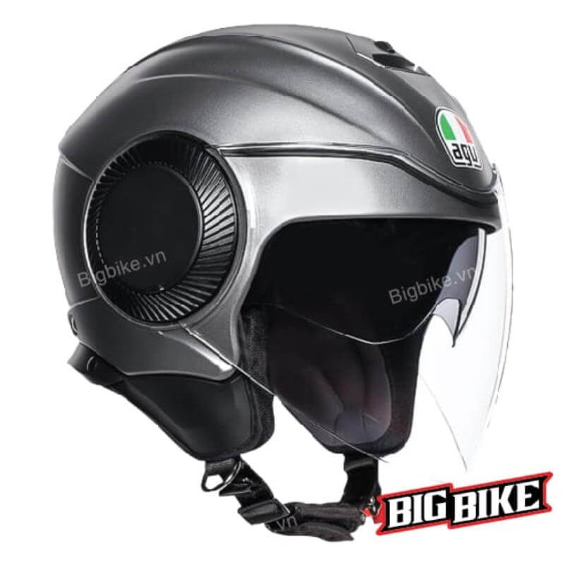 Chất liệu nhựa EPS giúp nón 3/4 AGV ORBYT có khả năng chịu lực tốt